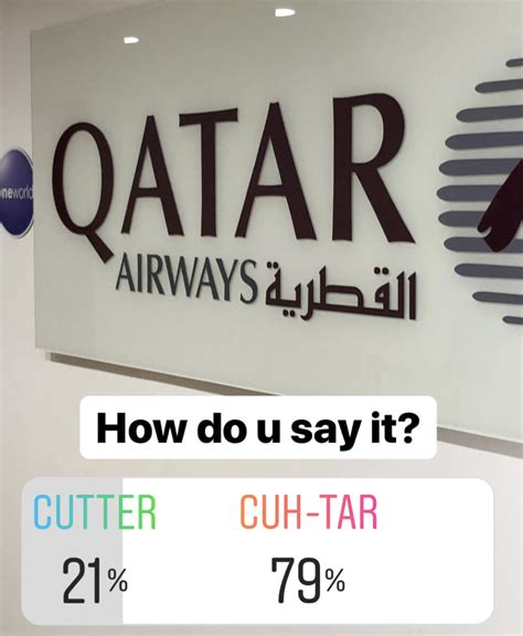 proper pronunciation of qatar|More.